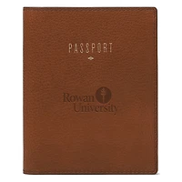 Fossil Brown Rowan Profs Travel RFID Passport Case