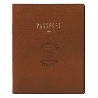 Fossil Brown Rochester Yellow Jackets Travel RFID Passport Case