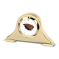 Gold Oregon State Beavers Napoleon Desk Clock
