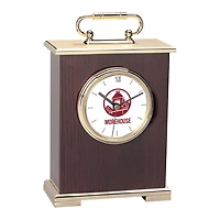 Gold Morehouse Maroon Tigers Carriage Clock