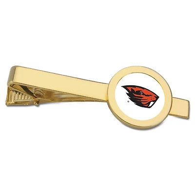 Gold Oregon State Beavers Tie Bar
