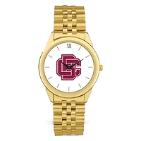 Men's  Gold Bethune-Cookman Wildcats Rolled Link Watch