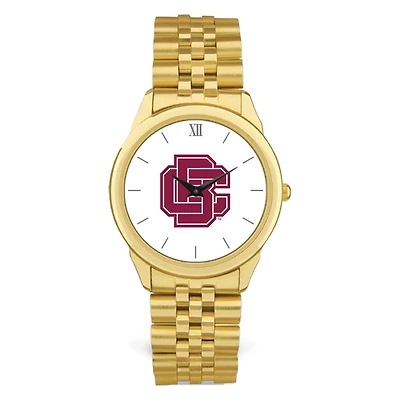 Men's  Gold Bethune-Cookman Wildcats Rolled Link Watch