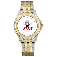 Men's  Silver Winston-Salem State Rams Two-Tone Wristwatch