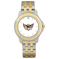 Men's  Silver Tennessee Tech Golden Eagles Two-Tone Wristwatch
