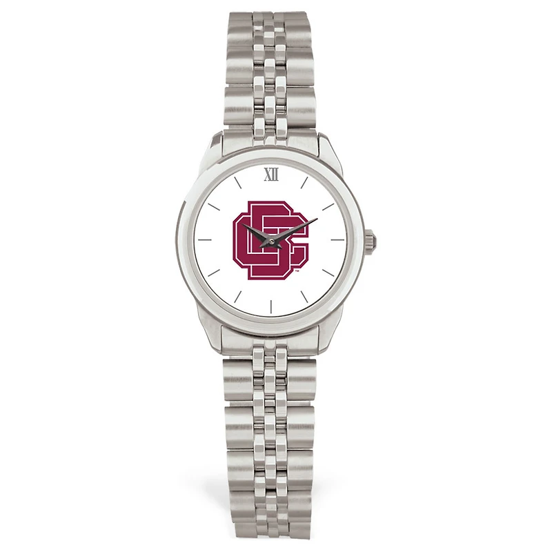 Women's  Silver Bethune-Cookman Wildcats Rolled Link Bracelet Wristwatch