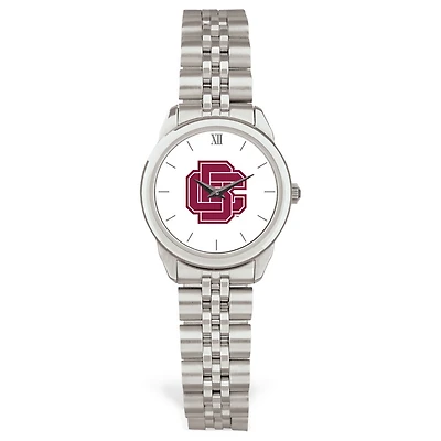 Women's  Silver Bethune-Cookman Wildcats Rolled Link Bracelet Wristwatch