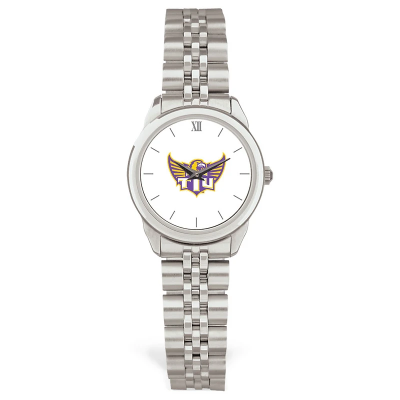 Women's  Silver Tennessee Tech Golden Eagles Rolled Link Bracelet Wristwatch