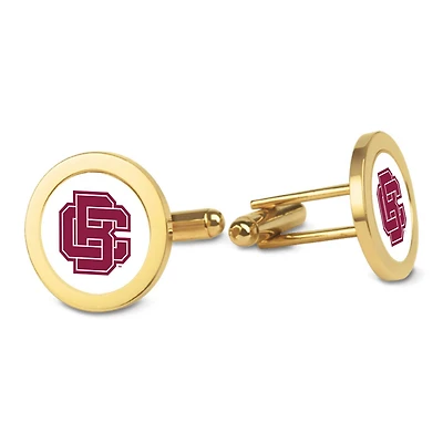 Gold Bethune-Cookman Wildcats Cufflinks