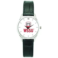 Women's  Silver Winston-Salem State Rams Stainless Steel Wristwatch