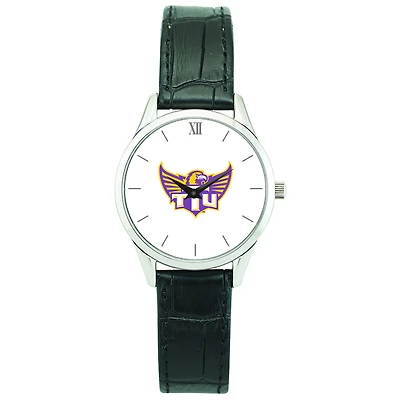 Women's  Silver Tennessee Tech Golden Eagles Stainless Steel Wristwatch