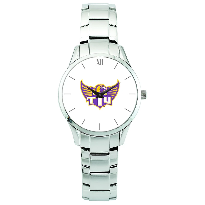 Men's  Silver Tennessee Tech Golden Eagles Stainless Steel Wristwatch
