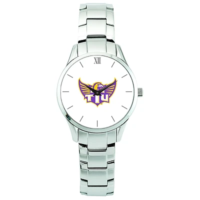 Men's  Silver Tennessee Tech Golden Eagles Stainless Steel Wristwatch