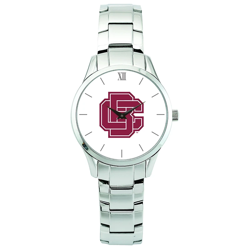 Women's  Silver Bethune-Cookman Wildcats Stainless Steel Wristwatch