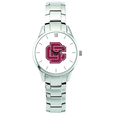 Women's  Silver Bethune-Cookman Wildcats Stainless Steel Wristwatch
