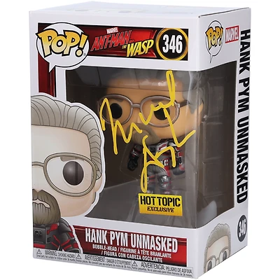 Michael Douglas Ant-Man & The Wasp Autographed Unmasked Hank Pym #346 Funko Pop! Vinyl Figure