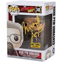 Michael Douglas Ant-Man & The Wasp Autographed Unmasked Hank Pym #346 Funko Pop! Vinyl Figure
