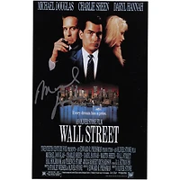 Michael Douglas Wall Street Autographed 11" x 17" Movie Poster