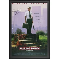 Michael Douglas Falling Down Autographed Framed 27" x 40" Movie Poster