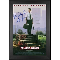 Michael Douglas Falling Down Autographed Framed 11" x 17" Movie Poster