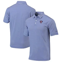Men's Columbia  Blue Jacksonville Jumbo Shrimp Omni-Wick Club Invite Polo