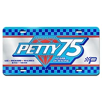 WinCraft  Richard Petty 75th Anniversary Laser Cut Acrylic License Plate