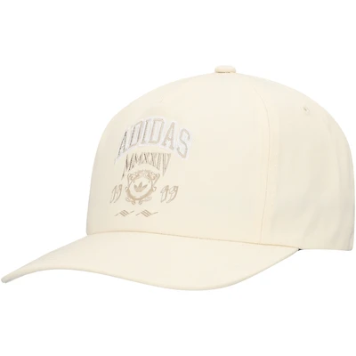 Men's adidas Originals Cream Varsity Adjustable Hat