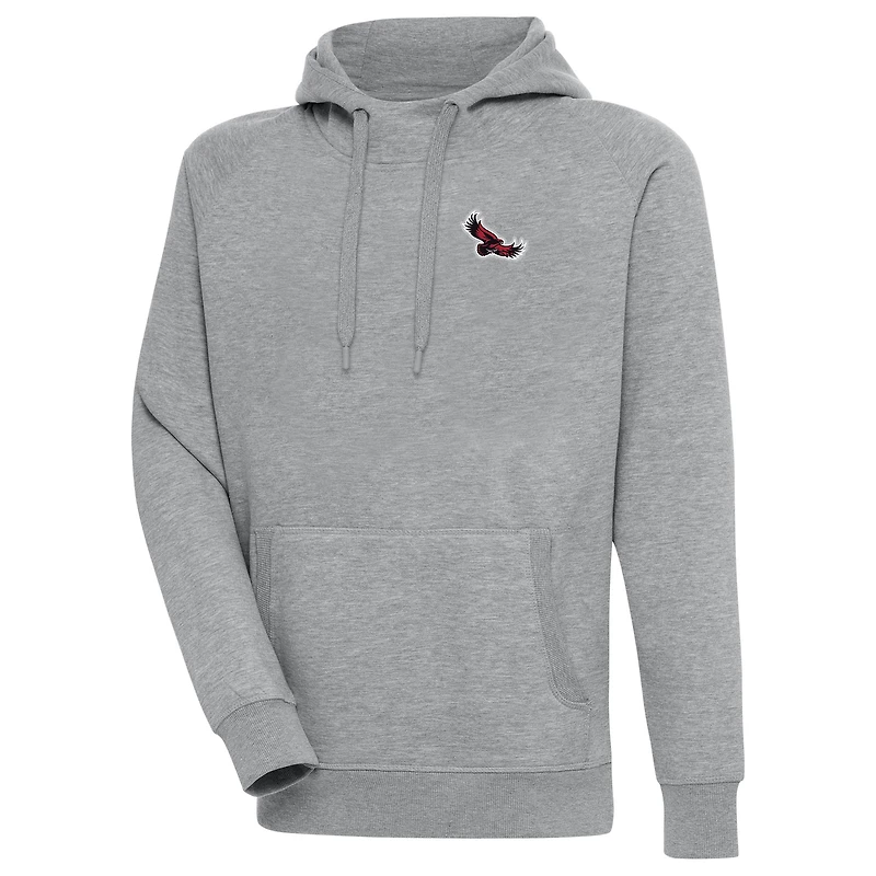 Men's Antigua  Heather Gray Saint Joseph's Hawks Victory Pullover Hoodie