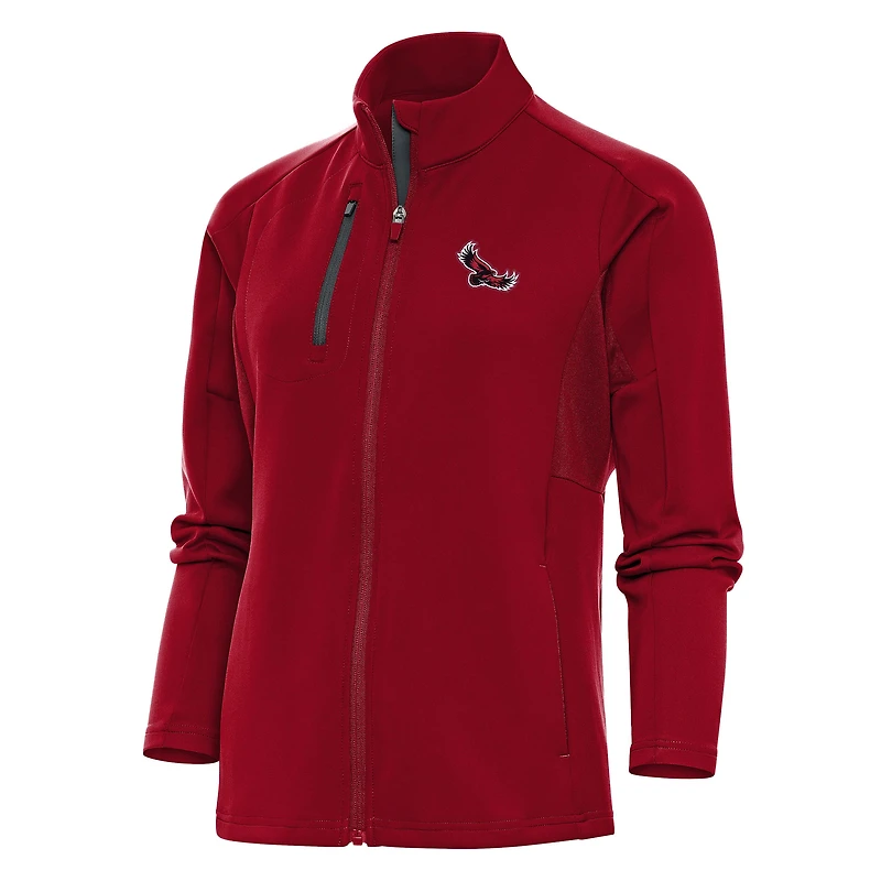 Women's Antigua Cardinal Saint Joseph's Hawks Generation Full-Zip Jacket