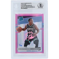 Desmond Bane Memphis Grizzlies Autographed 2020-21 Panini Donruss Optic Hyper Pink Prizm #180 #/10 Beckett Fanatics Witnessed Authenticated Rookie Card