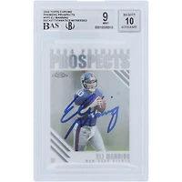 Eli Manning New York Giants Autographed 2004 Topps Chrome Premiere Prospects #PP5 Beckett Fanatics Witnessed Authenticated 9/10 Rookie Card