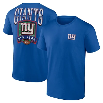 Men's Royal New York Giants Full Range T-Shirt