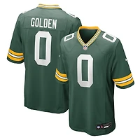 Men's Nike Matthew Golden Green Green Bay Packers 2025 NFL Draft First Round Pick  Game Jersey