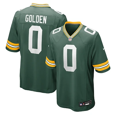 Men's Nike Matthew Golden Green Green Bay Packers 2025 NFL Draft First Round Pick  Game Jersey