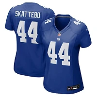 Women's Nike Cam Skattebo Royal New York Giants Team Game Player Jersey