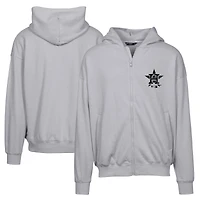 Men's Levelwear Gray Houston Astros Uphill Digital Camo Full-Zip Hoodie