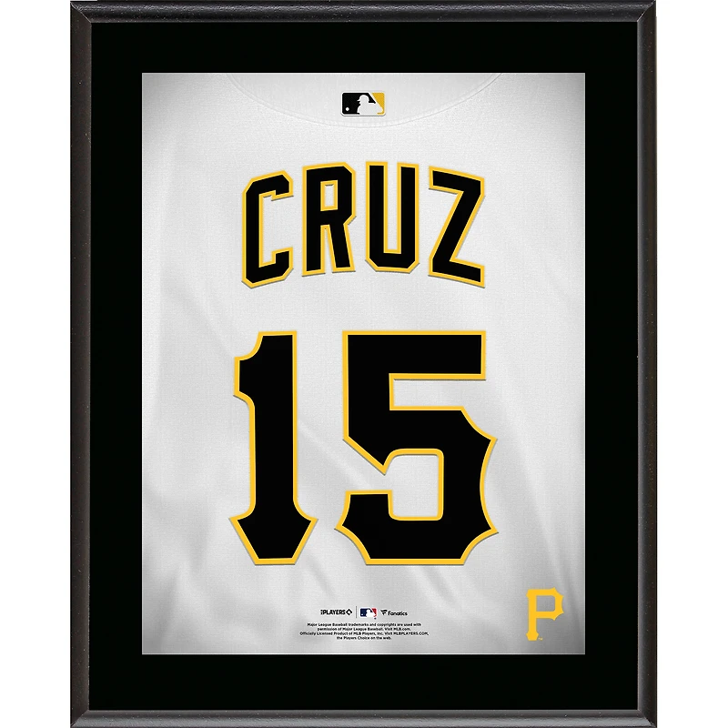 Oneil Cruz Pittsburgh Pirates 10.5" x 13" Jersey Number Sublimated Player Plaque