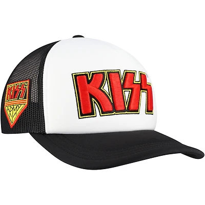 Men's  Black KISS Trucker Adjustable Hat
