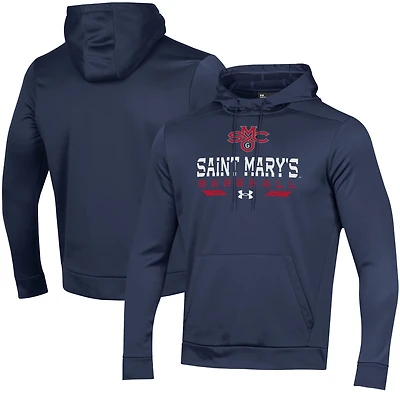Men's Under Armour  Navy Saint Mary's Gaels Baseball Pullover Hoodie