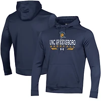 Men's Under Armour  Navy UNCG Spartans Baseball Pullover Hoodie