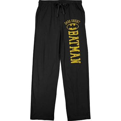 Men's  Black Batman Dark Knight Pajama Pants