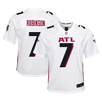 Youth Nike Bijan Robinson White Atlanta Falcons Game Jersey