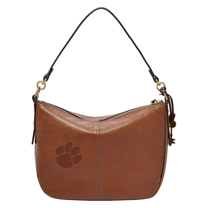 Fossil Brown Clemson Tigers Jolie Crossbody Bag