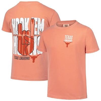 Youth Texas Orange Texas Longhorns Hyperlocal Comfort Colors T-Shirt