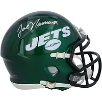 Joe Namath New York Jets Autographed Riddell Speed Mini Helmet