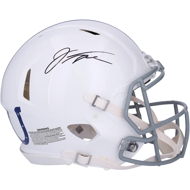 Jonathan Taylor Indianapolis Colts Autographed 2021 Throwback Speed Authentic Helmet