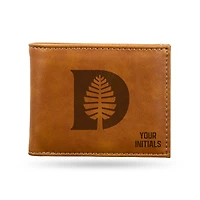 Brown Dartmouth Big Green Personalized Billfold Wallet
