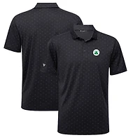 Men's Levelwear  Black Boston Celtics Detect Insignia Core Polo