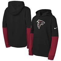Youth Nike  Black Atlanta Falcons  Club Pullover Hoodie