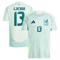 Men's adidas Guillermo Ochoa Green Mexico National Team 2024 Away Replica Player Jersey